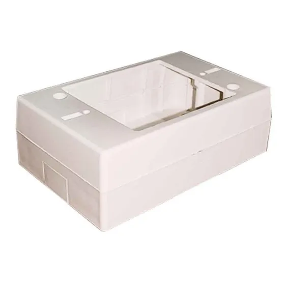 Cajetin Lanpro 4x2 Plastico Redes Faceplate Wallplate