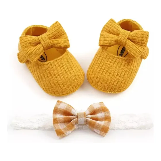 Zapatos De Bebe Niña Talla 19 De (0 A 6 Meses)