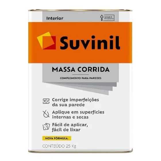 Massa Corrida Suvinil 25kg