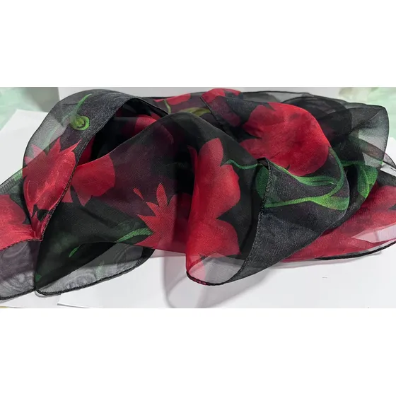 Pañuelo Fino, Elegante De Dama Pack Por 2