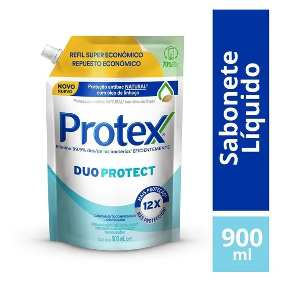 Sabonete Líquido Protex Duo Protect 900ml