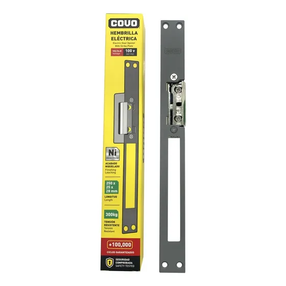 Hembrilla Electrica Larga 110v Covo