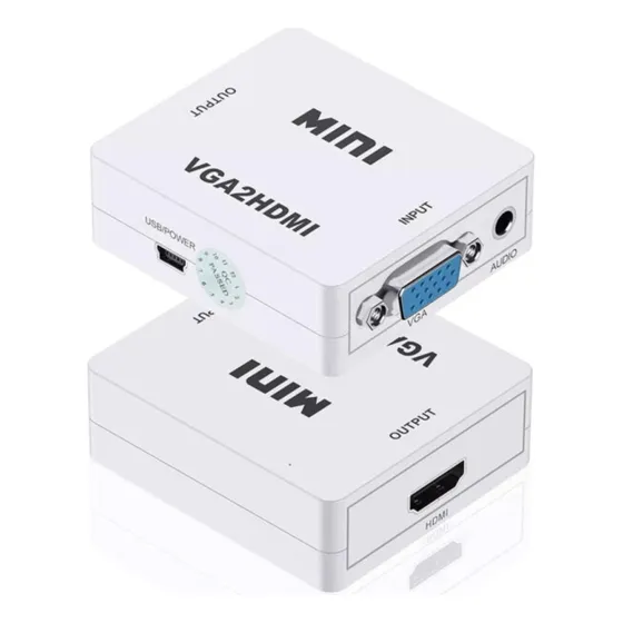 Convertidor Vga A Hdmi Evl Fy-1316sg Calidad 1080p