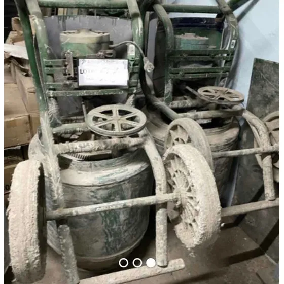 Trompo Hormigonero Con Motor Envíos Al País