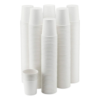 Vaso Para Café Encerado Biodegradable 8 Oz 300 Piezas Blanco Vaso Para Café Encerado Biodegradable 8 Oz 300 Piezas Blanco