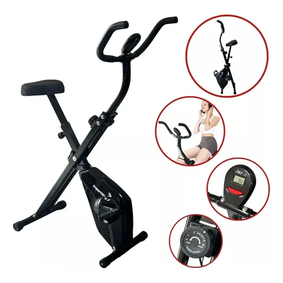 Foto do produto: Bicicleta ergométrica vertical dobrável Fly