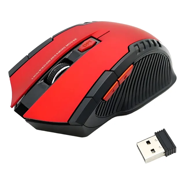 Mouse Inalámbrico Óptico Gaming Usb Raton Pc Oferta Nuevo 