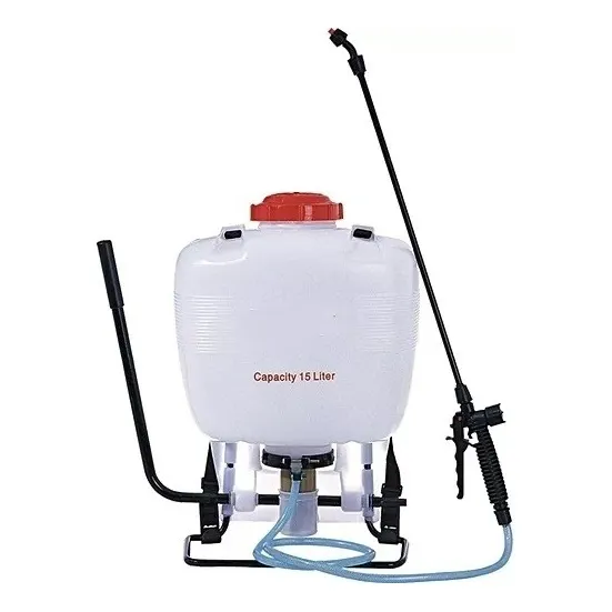 Fumigador Pulverizador Rociador De Espalda 15 Litros Bomba Color Blanco - 315001