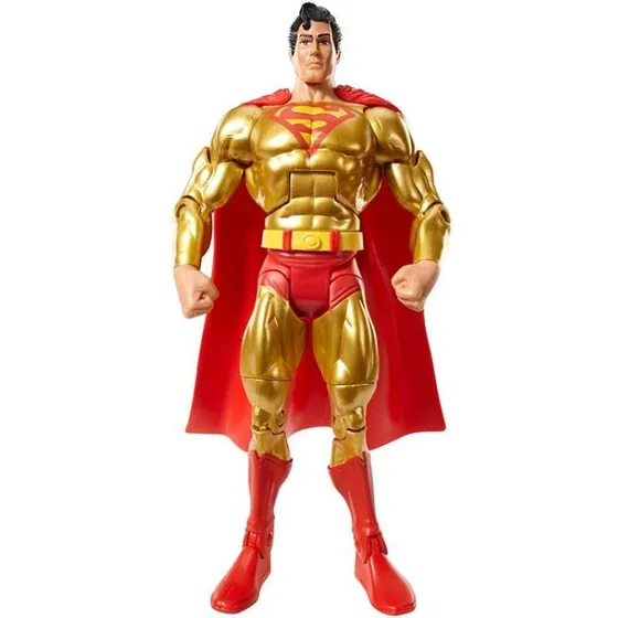 Dc Universe Super Powers Gold Superman 30 Aniversario Retro 