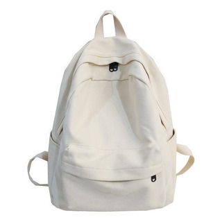 Mochila De Lona Mochila De Estilo Campus Simple De Moda Mochila De Lona Mochila De Estilo Campus Simple De Moda