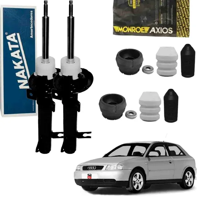 Kit Suspensão Amortecedor Dianteiro Batente Coxim Gk00094