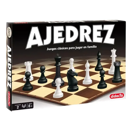Juego Mesa Ajedrez Clasico Tablero Estrategia Educativo Febo