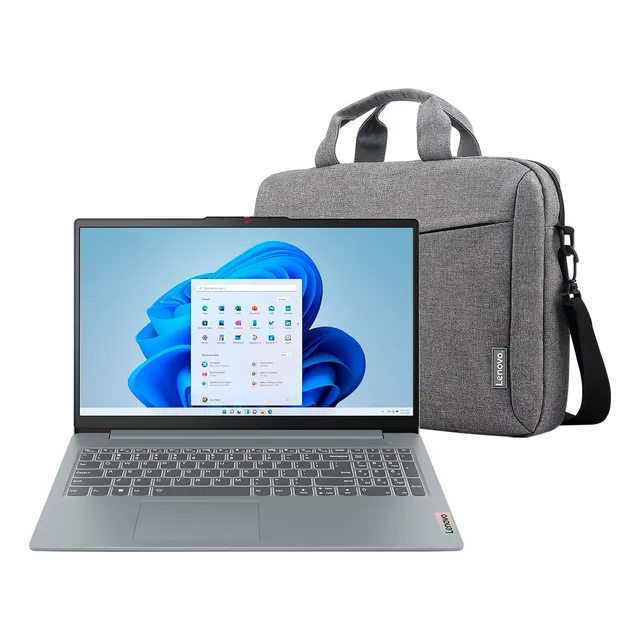 Notebook Lenovo Oficial 15.6'' Ryzen 3 256gb 8gb Esp + Bolso