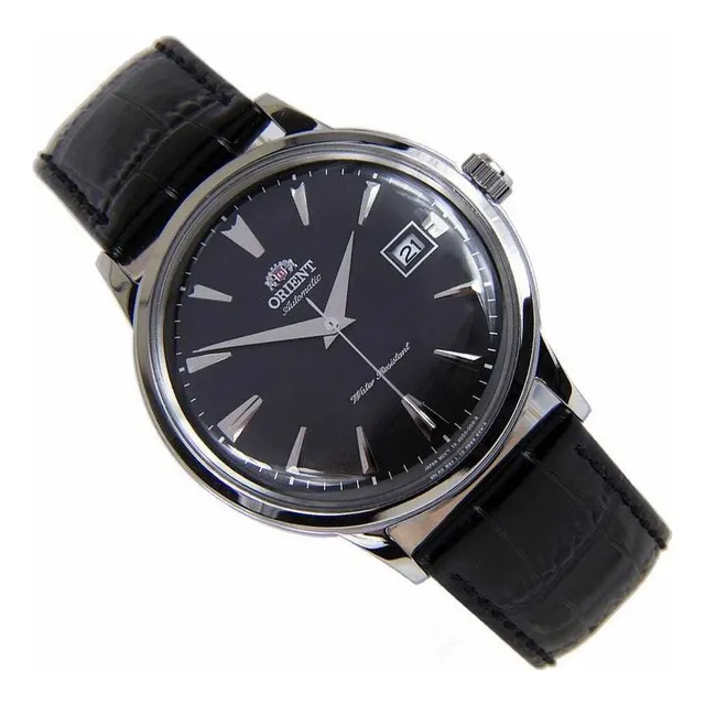 Reloj Orient Bambino SAC00004b0 con bisel automático negro/plateado