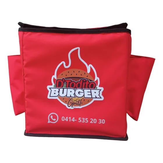 Morral Térmico Bolso Para Delivery 
