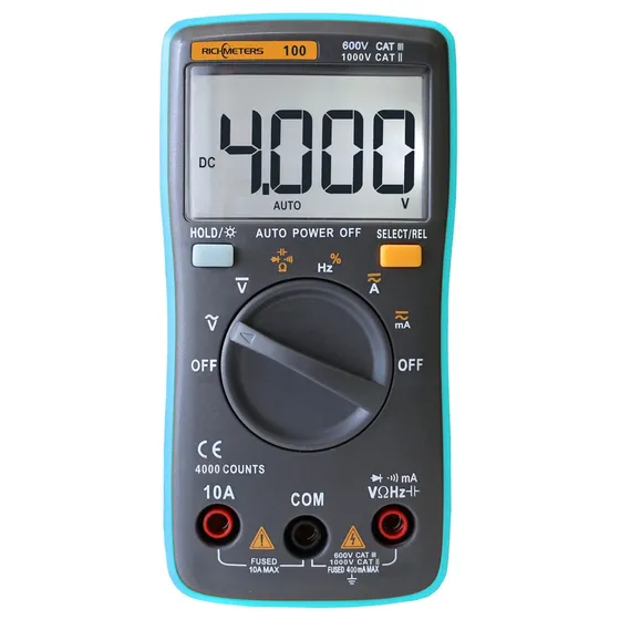 Richmeters True Rms Multifuncional Lcd Digital