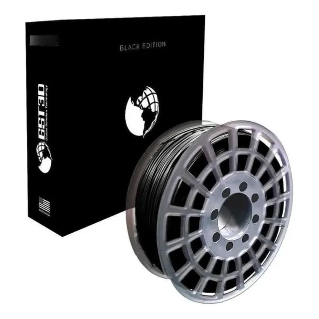 Filamento Pla Impresora 3d Gst 1,75mm X1 Kg 320mt Color Negro