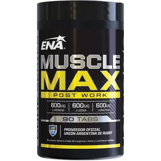 Muscle Max Fuerza Aumento Muscular Lisina Ornitina Arginina