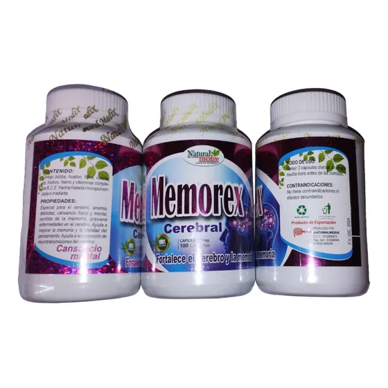 Memorex Reconstituyente Vita Cerebral En Capsulas - X6p