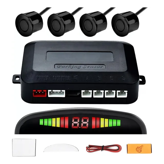 Sensor Retroceso Para Auto Display Kit Completo