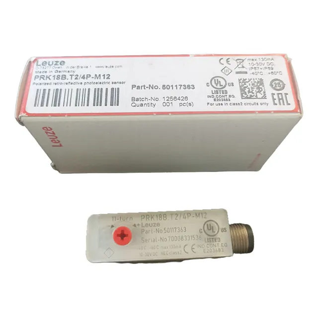 Sensor Leuze No. 50117363  Prk 18b.t2/4p-m12