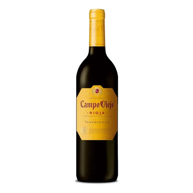 Caja De 12 Vino Tinto Campo Viejo Tempranillo 750 Ml