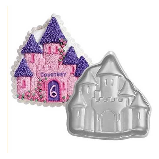 Molde Para Torta Castillo Princesa 3d Repostería - Wilton