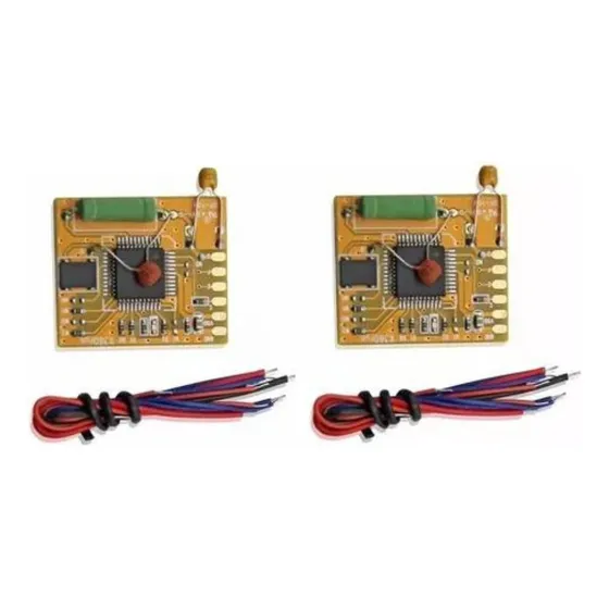 2x Chip Run Amarelo V1.0 P Xbox Slim Placas Corona Trinity