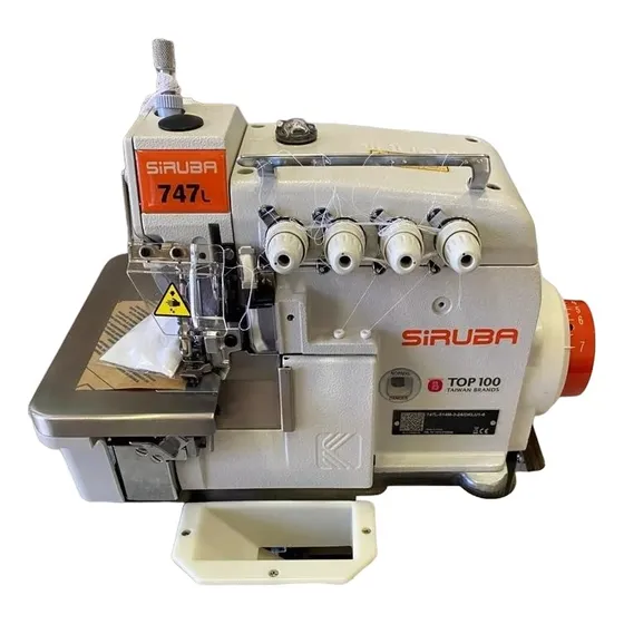 Overlock 4 Hilos Siruba Direct Drive Luz Led