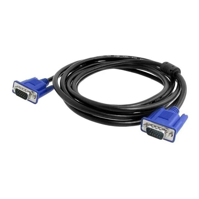 Cable Vga Largo 3 Metros Macho A Macho Monitor Pc Proyector