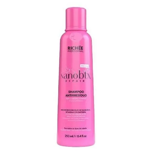 Shampoo Antirresiduo Nano Btx 250ml Richee