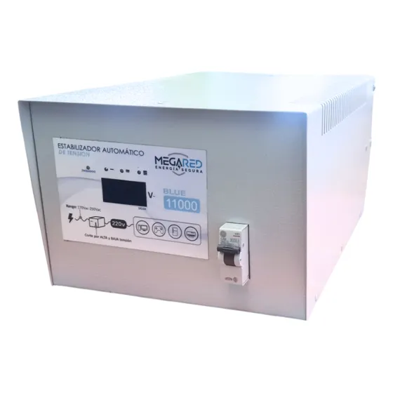 Estabilizador De Tension Megared Domiciliario 11kva 50a 220v