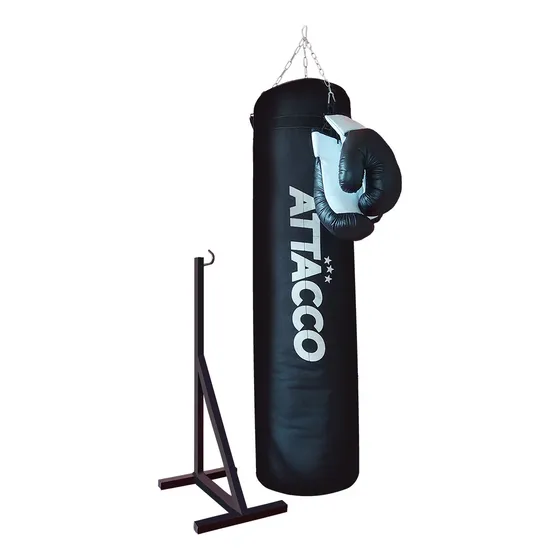 Set Saco De Box Vacio + Soporte Mural+ Guantes Nuevo Embalad