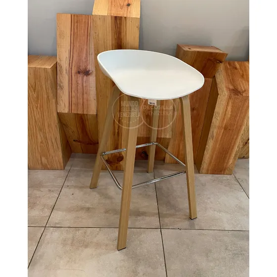 Silla Moderna De Barra Bar Desayunador Taburete Tepuy