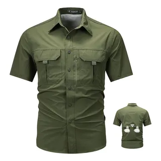 Camisa Táctica Hombre Impermeable Outdoor Upf 50+ De Secad