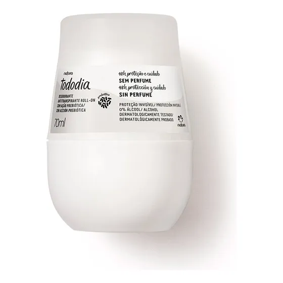 Antitranspirante roll on Natura Desodorante sin perfume - 70 ml
