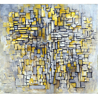 Lienzo Canvas Arte Piet Mondrian Tabla Composición 7 80x88 Lienzo Canvas Arte Piet Mondrian Tabla Composición 7 80x88