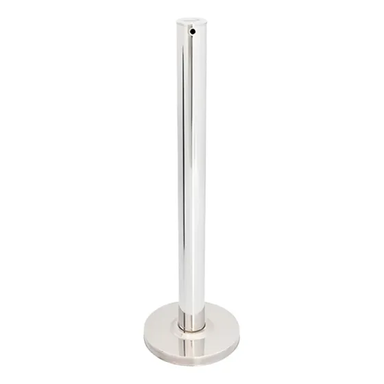 Bituqueiro Coletor De Cigarros Em Aço Inox Space Torre Cinzeiro