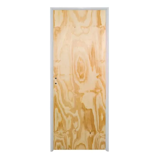 Puerta De Interior Herfasa Pino Marco Aluminio 70x7 Derecha