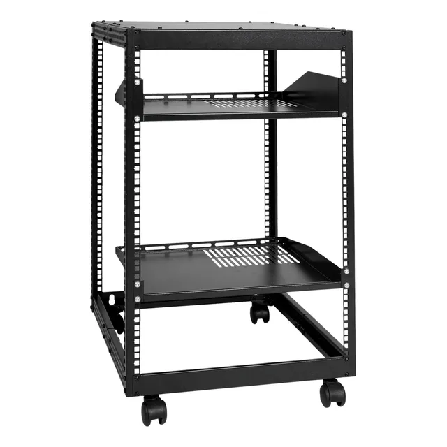 Gabinete Para Servidor 15u Profundidad Ajustable 58-101 Cm Color Negro