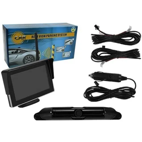 Sistema De Parqueo Wifi Con Camara Y Monitor 12v
