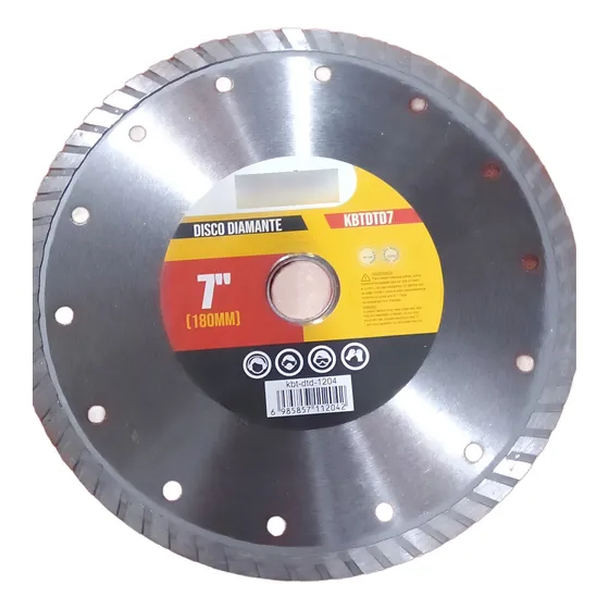 Disco Corte Diamante 7 Pulgada Para Concreto