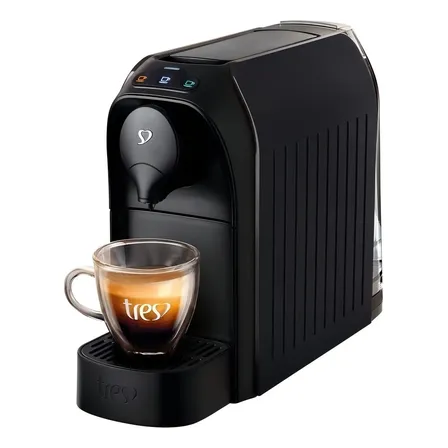 Cafeteira Passione Automática Multipressão Três Corações Preto Brilhante 127v