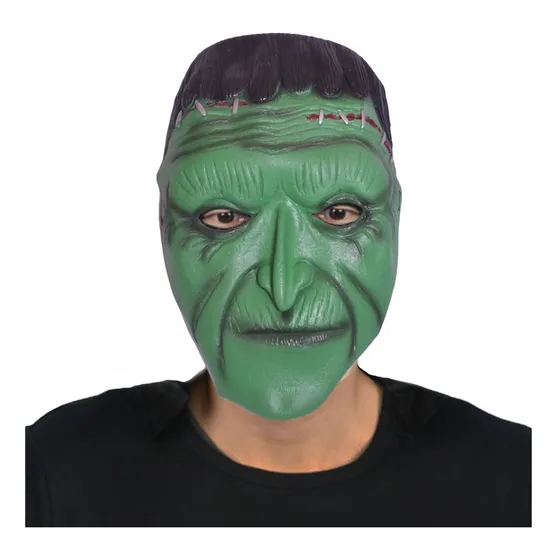 Mascara Latex Frankenstein Disfraz Halloween Terror