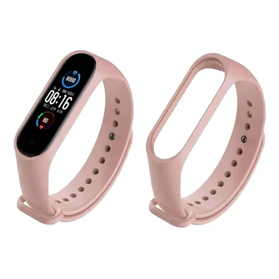 Pulseira Colorida Silicone Para Mi Band 3 E 4  