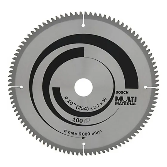 Disco De Sierra 10  100 D Multimaterial Bosch Alumin/melamin