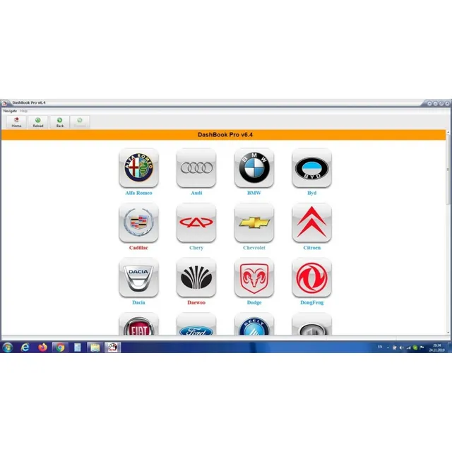 Software Automotor Tableros Dashboard Pro 6.4