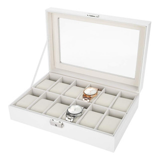 Caja Organizadora De Relojes Para Hombre Y Mujer 24 Puestos Caja Organizadora De Relojes Para Hombre Y Mujer 24 Puestos