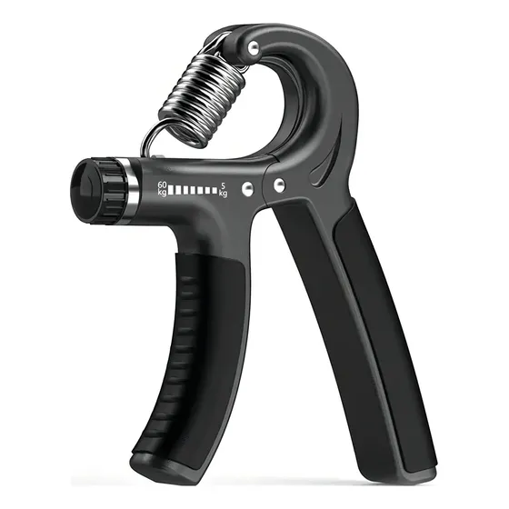 Hand Grip Ejercitador De Mano Muñeca Antebrazo Ajustable 60kg Skyd Negro | Cuotas sin interés