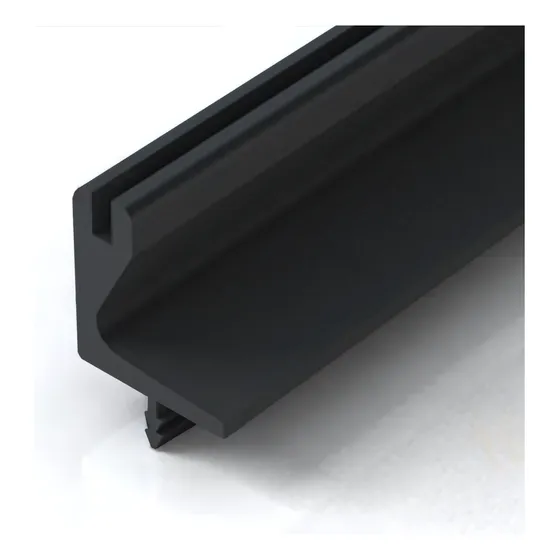 Perfil Gola De Gabinete Aéreo Negro Marca Bari